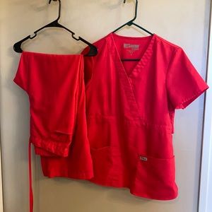 Grey’s Anatomy scrub set size Medium